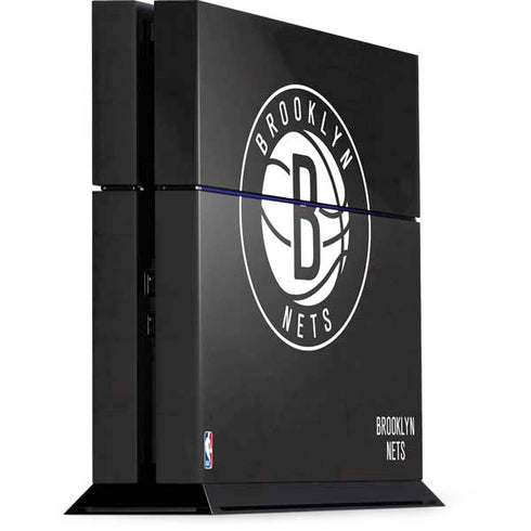 NBA Brooklyn Nets Distressed PS4 Console Skin