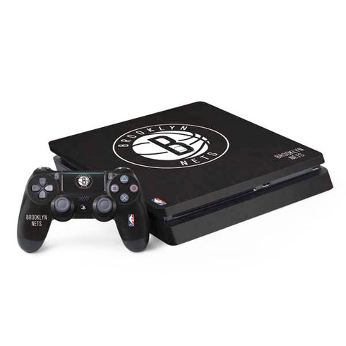 NBA Brooklyn Nets Distressed PlayStation PS4 Skins
