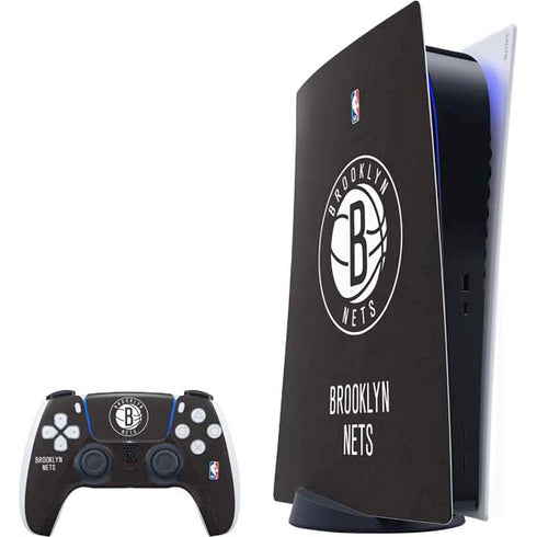 NBA Brooklyn Nets Distressed PS5 Bundle Skin