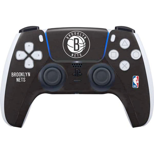 NBA Brooklyn Nets Distressed PS5 Controller Skin