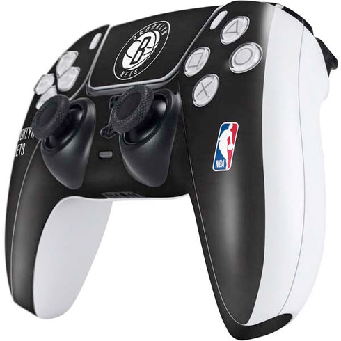 NBA Brooklyn Nets Distressed PS5 Controller Skin