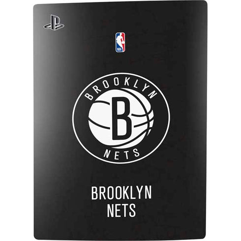 NBA Brooklyn Nets Distressed PS5 Digital Edition Console Skin
