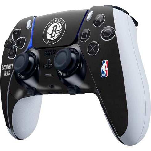 NBA Brooklyn Nets Distressed PS5 DualSense Edge Pro Controller Skin