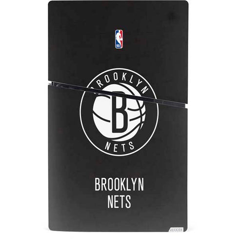 NBA Brooklyn Nets Distressed PS5 Slim Digital Edition Bundle Skin