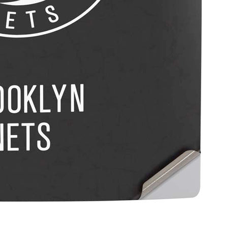 NBA Brooklyn Nets Distressed PS5 Slim Disk Console Skin