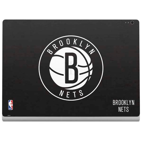 NBA Brooklyn Nets Distressed Surface Book 2 13.5in Skin
