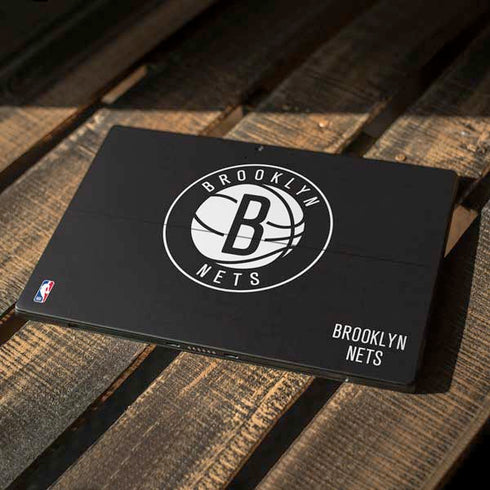 NBA Brooklyn Nets Distressed Surface Pro 6 Skin