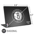 NBA Brooklyn Nets Distressed Universal Laptop 11in (8.8 x 6.2in) Skin