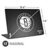 NBA Brooklyn Nets Distressed Universal Laptop 13in (10.6 x 7.6in) Skin