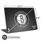 NBA Brooklyn Nets Distressed Universal Laptop 15in (12.2 x 8.8in) Skin