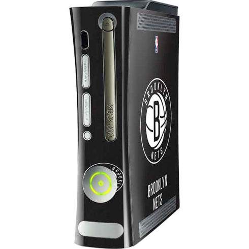 NBA Brooklyn Nets Distressed Xbox 360 (Includes HDD) Skin