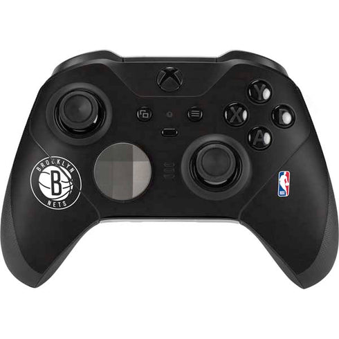 NBA Brooklyn Nets Distressed Xbox Elite Wireless Controller Series 2 Skin
