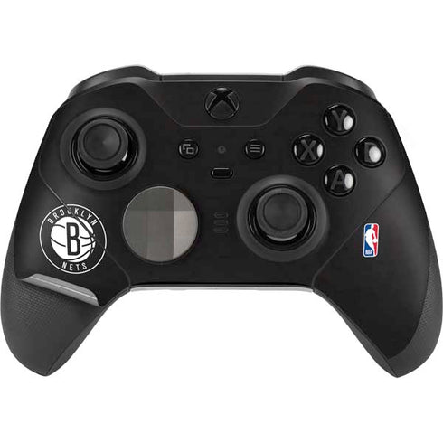 NBA Brooklyn Nets Distressed Xbox Elite Wireless Controller Series 2 Skin