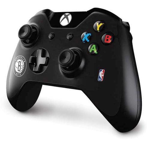 NBA Brooklyn Nets Distressed Xbox One Controller Skin
