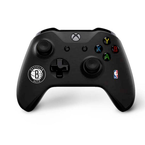 NBA Brooklyn Nets Distressed Xbox One X Bundle Skin