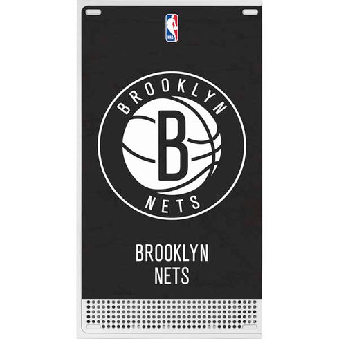 NBA Brooklyn Nets Distressed Xbox Series S Console Skin