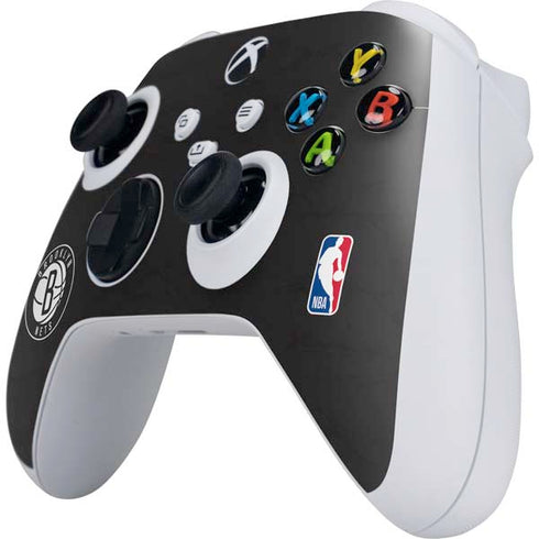 NBA Brooklyn Nets Distressed Xbox Series S Controller Skin