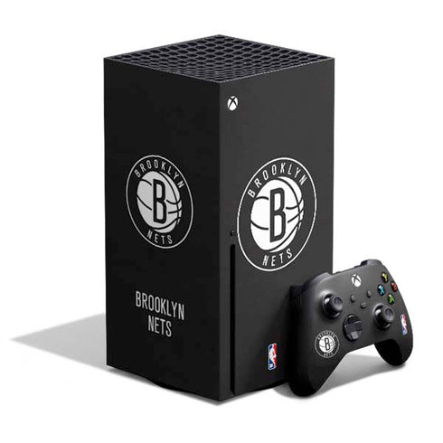 NBA Brooklyn Nets Distressed Xbox Series X Skins