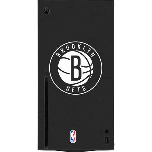 NBA Brooklyn Nets Distressed Xbox Series X Console Skin