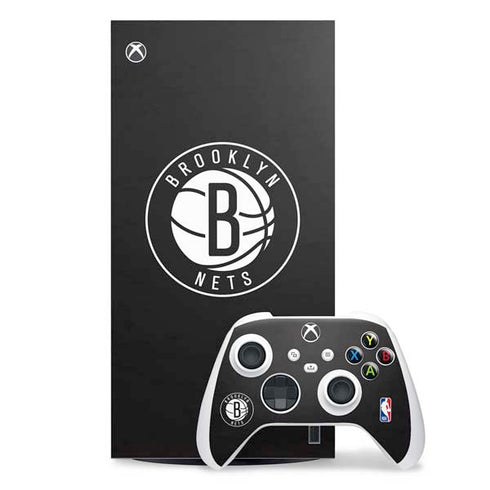 NBA Brooklyn Nets Distressed XBox Series X Digital Edition Bundle Skin