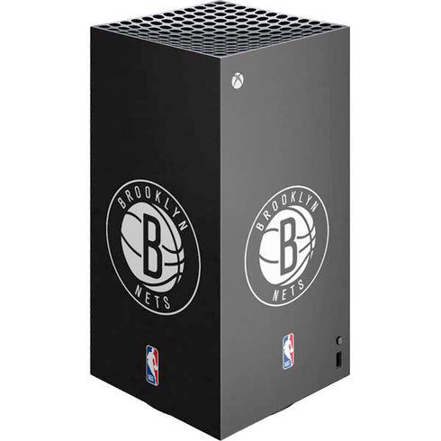 NBA Brooklyn Nets Distressed XBox Series X Digital Edition Console Skin