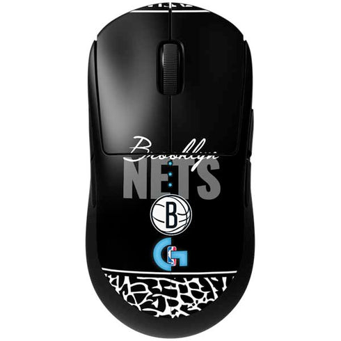 NBA Brooklyn Nets Elephant Print G Pro Wireless Gaming Mouse Skin