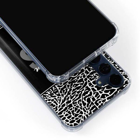 NBA Brooklyn Nets Elephant Print Galaxy A35 5G Clear Case