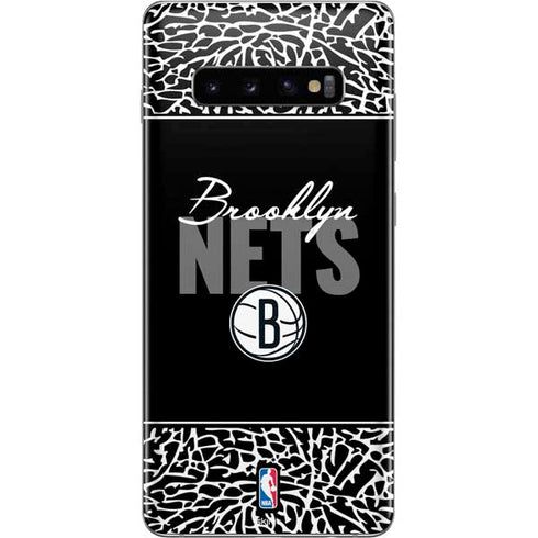NBA Brooklyn Nets Elephant Print Galaxy S10 Plus Skin