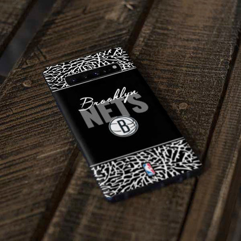 NBA Brooklyn Nets Elephant Print Galaxy S10 Skin