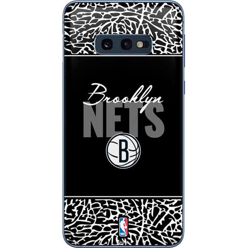NBA Brooklyn Nets Elephant Print Galaxy S10e Skin