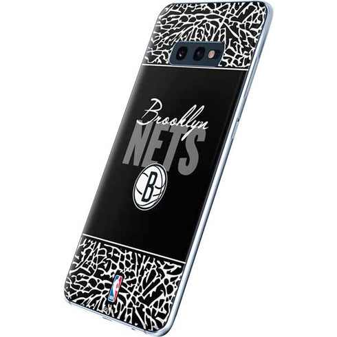 NBA Brooklyn Nets Elephant Print Galaxy S10e Skin