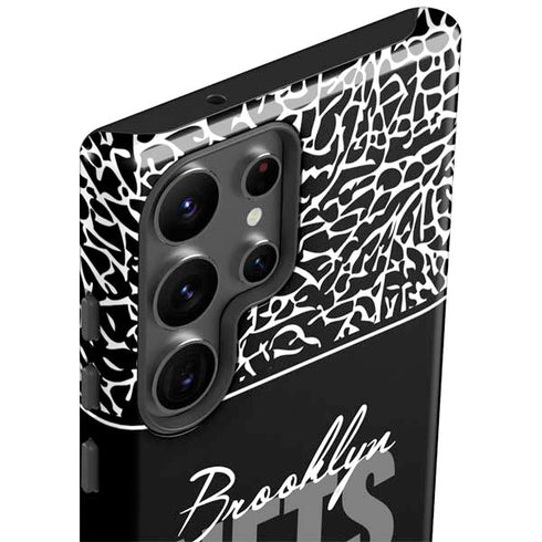 NBA Brooklyn Nets Elephant Print Galaxy S23 Ultra Pro Case