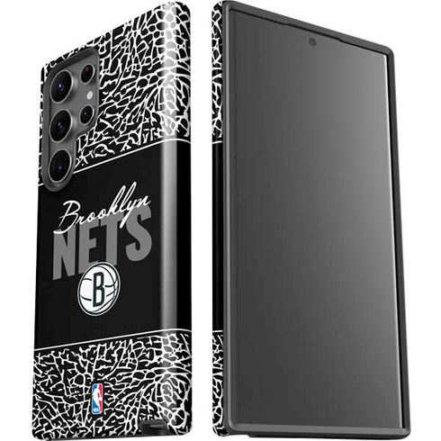 NBA Brooklyn Nets Elephant Print Galaxy S23 Ultra Pro Case