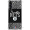 NBA Brooklyn Nets Elephant Print Galaxy S24 FE Clear Case