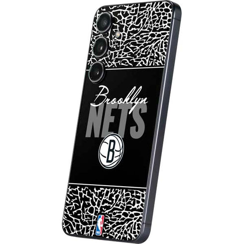 NBA Brooklyn Nets Elephant Print Galaxy S25 Plus Skin