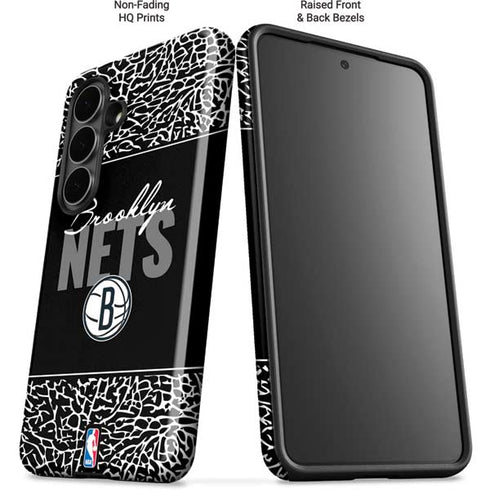 NBA Brooklyn Nets Elephant Print Galaxy S26 Impact Case