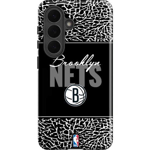 NBA Brooklyn Nets Elephant Print Galaxy S26 Plus Impact Case
