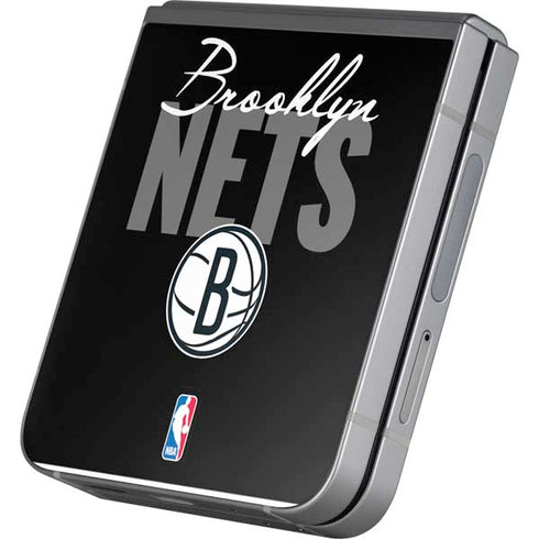 NBA Brooklyn Nets Elephant Print Galaxy Z Flip6 Skin