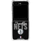 NBA Brooklyn Nets Elephant Print Galaxy Z Flip6 Clear Case