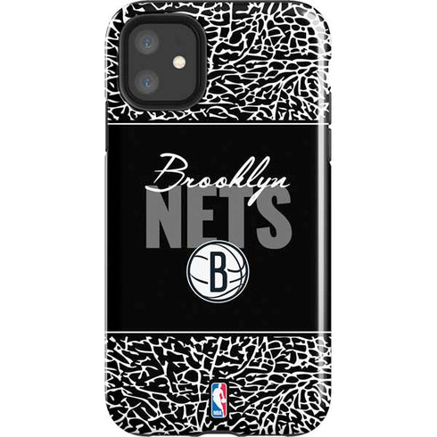 NBA Brooklyn Nets Elephant Print iPhone 11 Impact Case