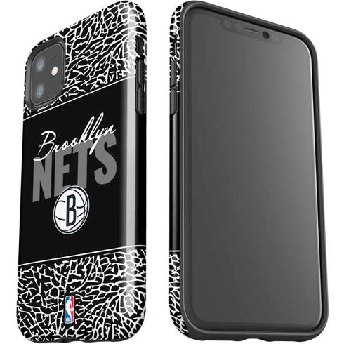 NBA Brooklyn Nets Elephant Print iPhone 11 Impact Case