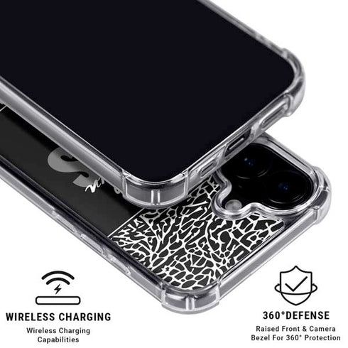 NBA Brooklyn Nets Elephant Print iPhone 16 MagSafe Case