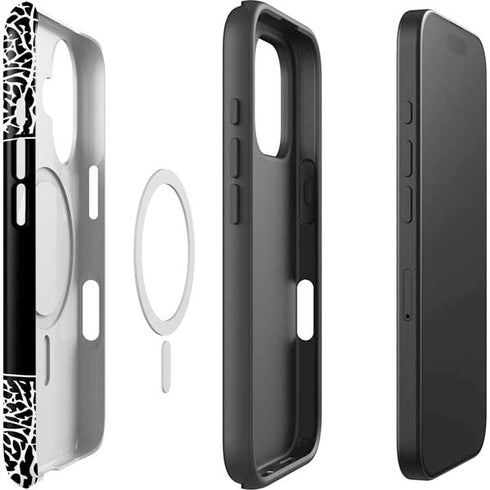 NBA Brooklyn Nets Elephant Print iPhone 16 Magsafe Impact Case