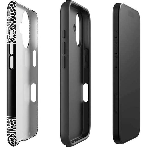 NBA Brooklyn Nets Elephant Print iPhone 16 Plus Impact Case