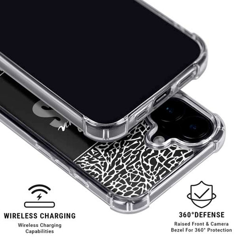 NBA Brooklyn Nets Elephant Print iPhone 16 Plus MagSafe Case