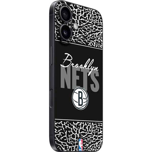 NBA Brooklyn Nets Elephant Print iPhone 16 Skin