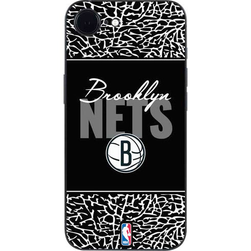 NBA Brooklyn Nets Elephant Print iPhone 16e Skin