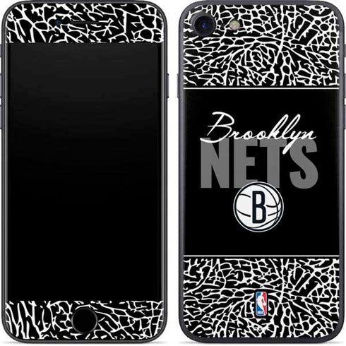 NBA Brooklyn Nets Elephant Print iPhone 7 Skin