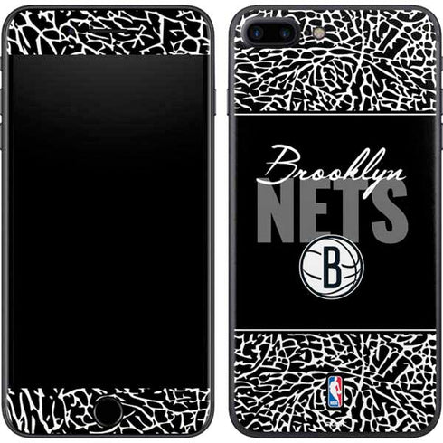 NBA Brooklyn Nets Elephant Print iPhone 8 Plus Skin