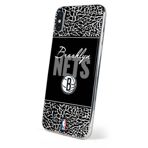 NBA Brooklyn Nets Elephant Print iPhone XS Max Skin